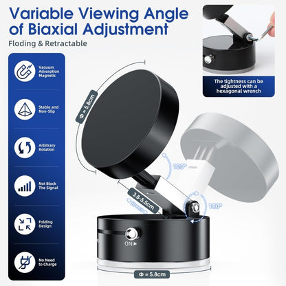 360° Magnetic Phone Holder – Strong Grip Adjustable Mobile Stand